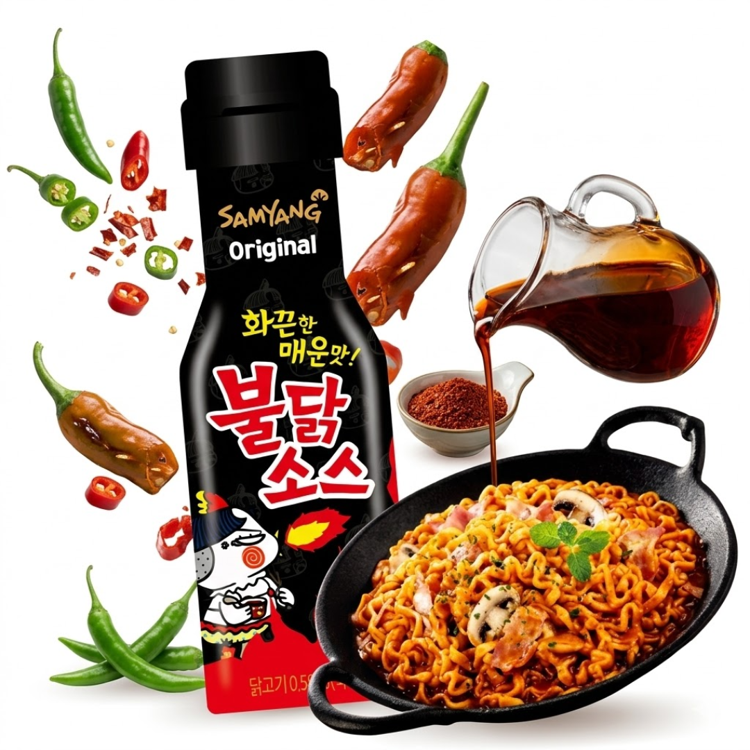 Salsa Buldak Black Spicy (200ml)