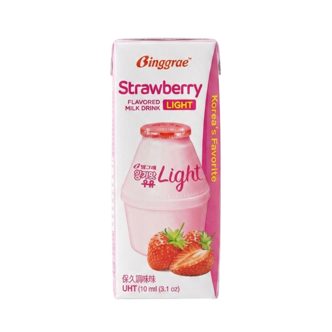 Leche de Frutilla (Versión Light) Binggrae