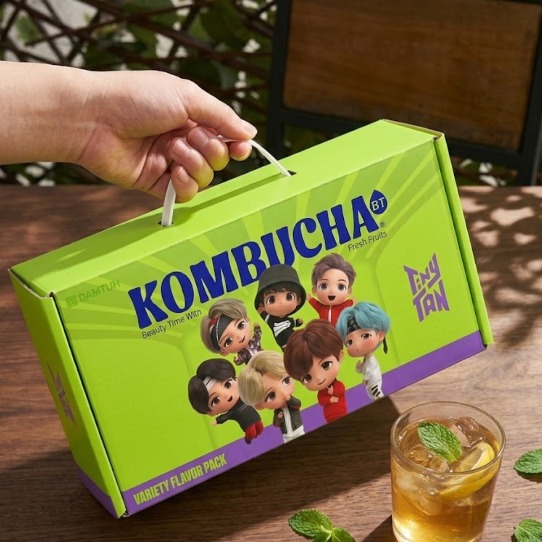Caja de Kombucha BTS Edition