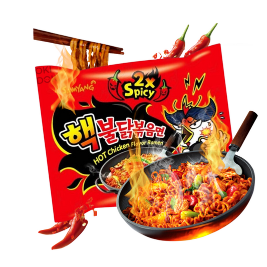 Ramen Pasta Buldak 2 x Spicy Hot (Bolsa)