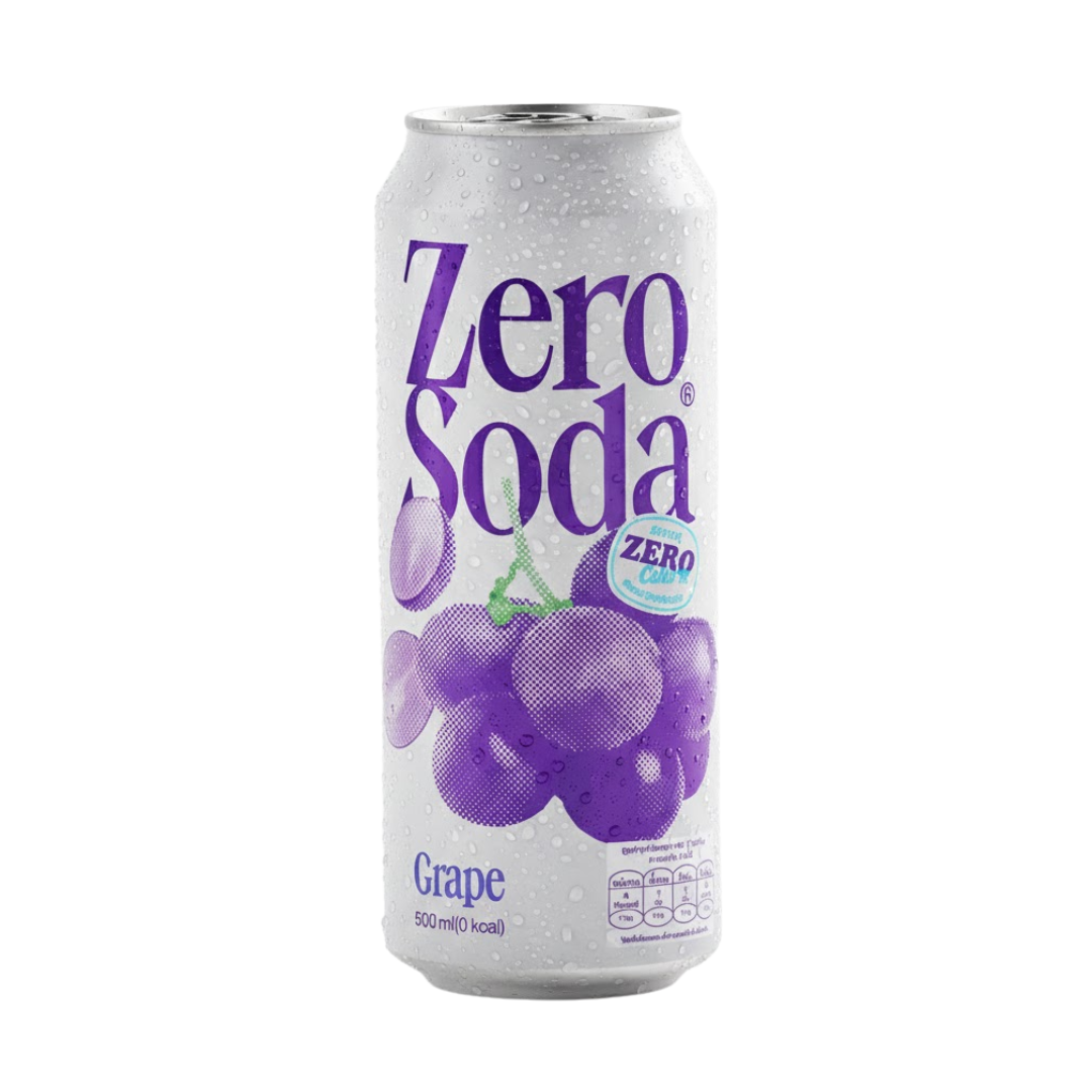Bebida Zero Soda (Uva)