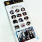 Set de stickers 3D – BTS Edition