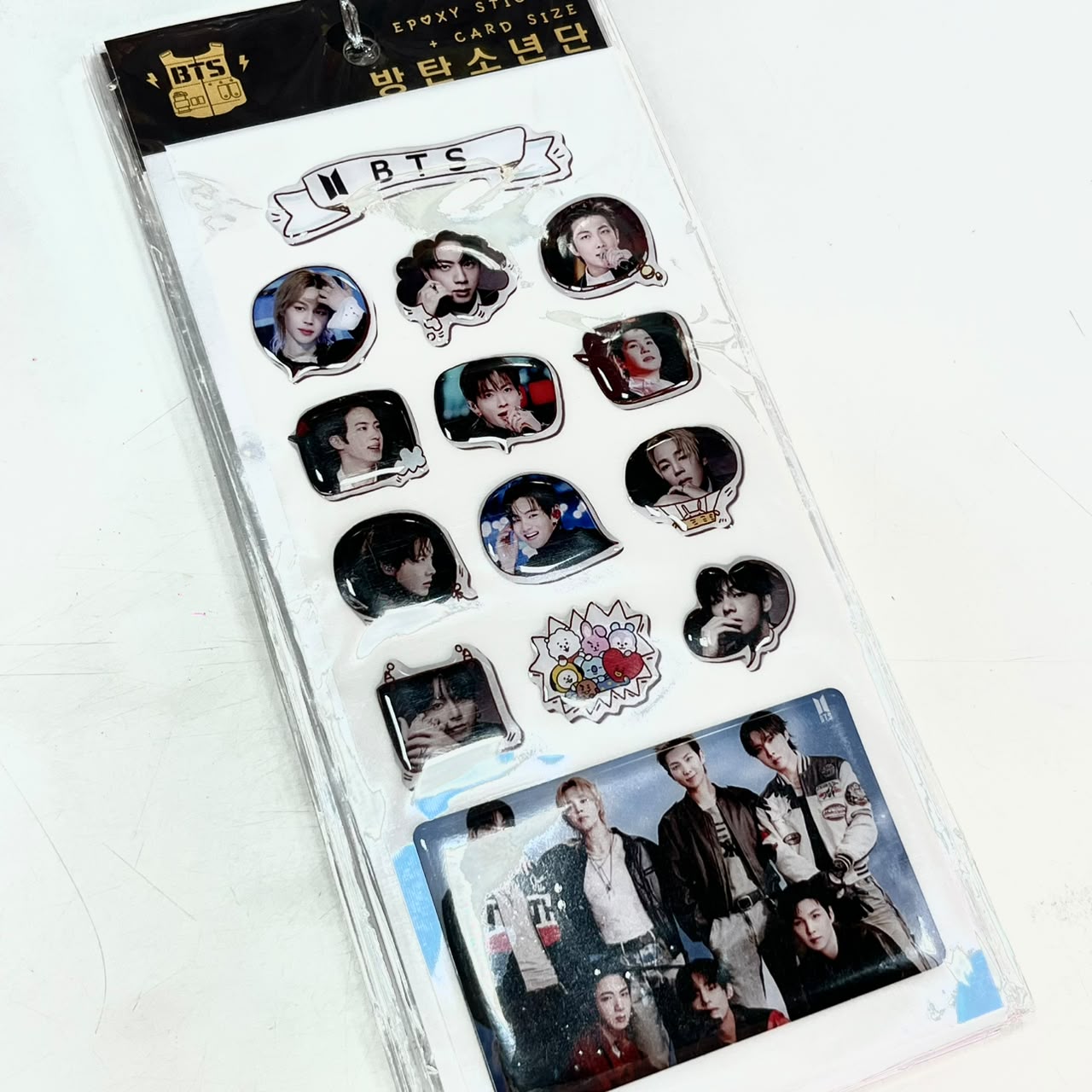 Set de stickers 3D – BTS Edition