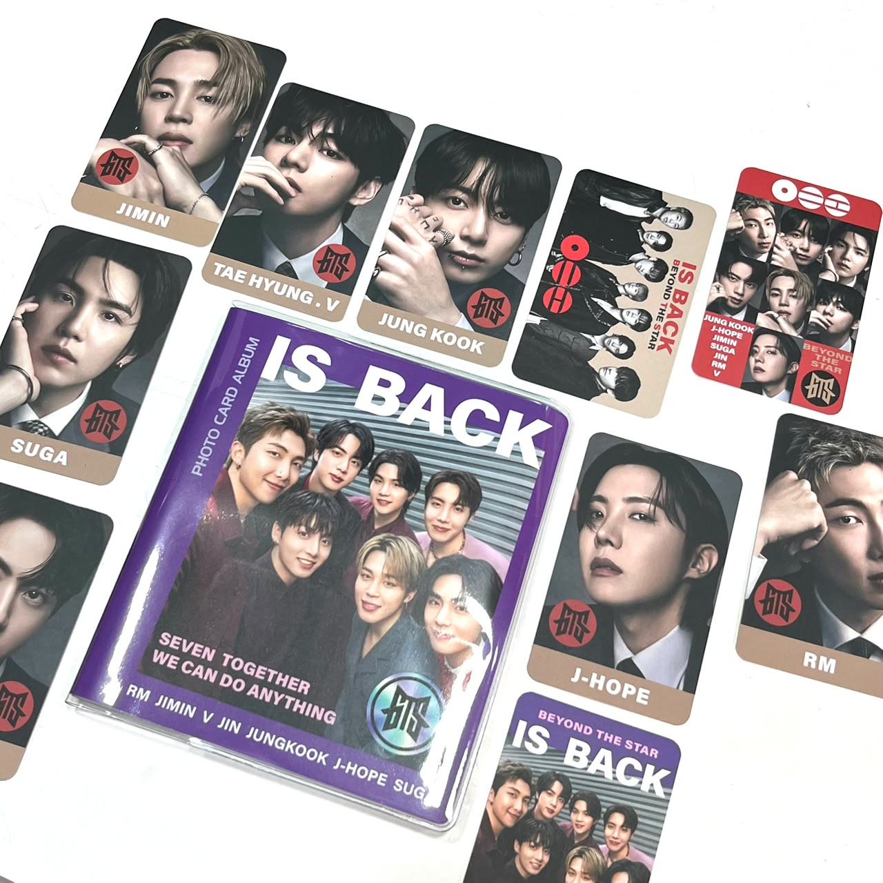 BTS Photocard Album + Set de Photocards (Ver.2)