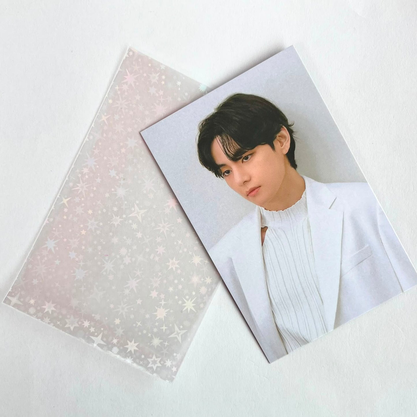 BTS Photocard + Sleeve Holográfica