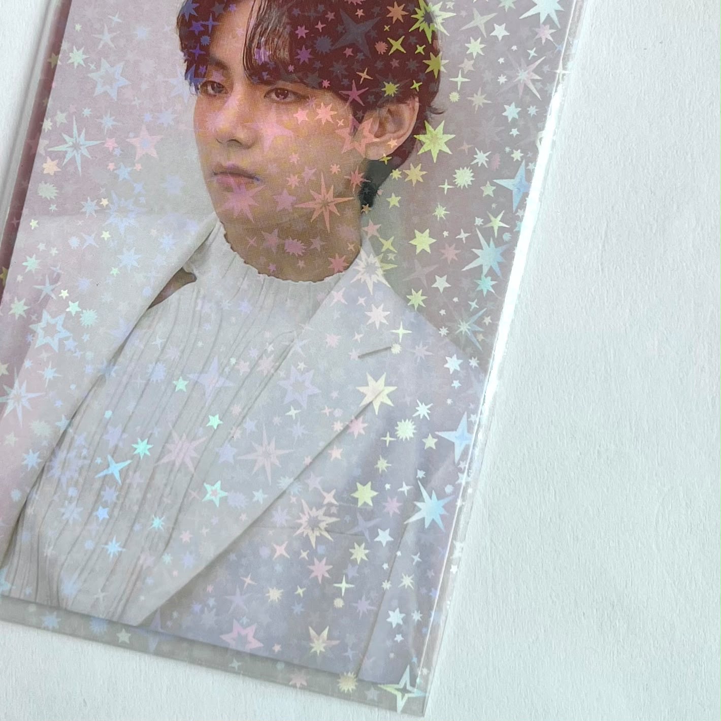 BTS Photocard + Sleeve Holográfica