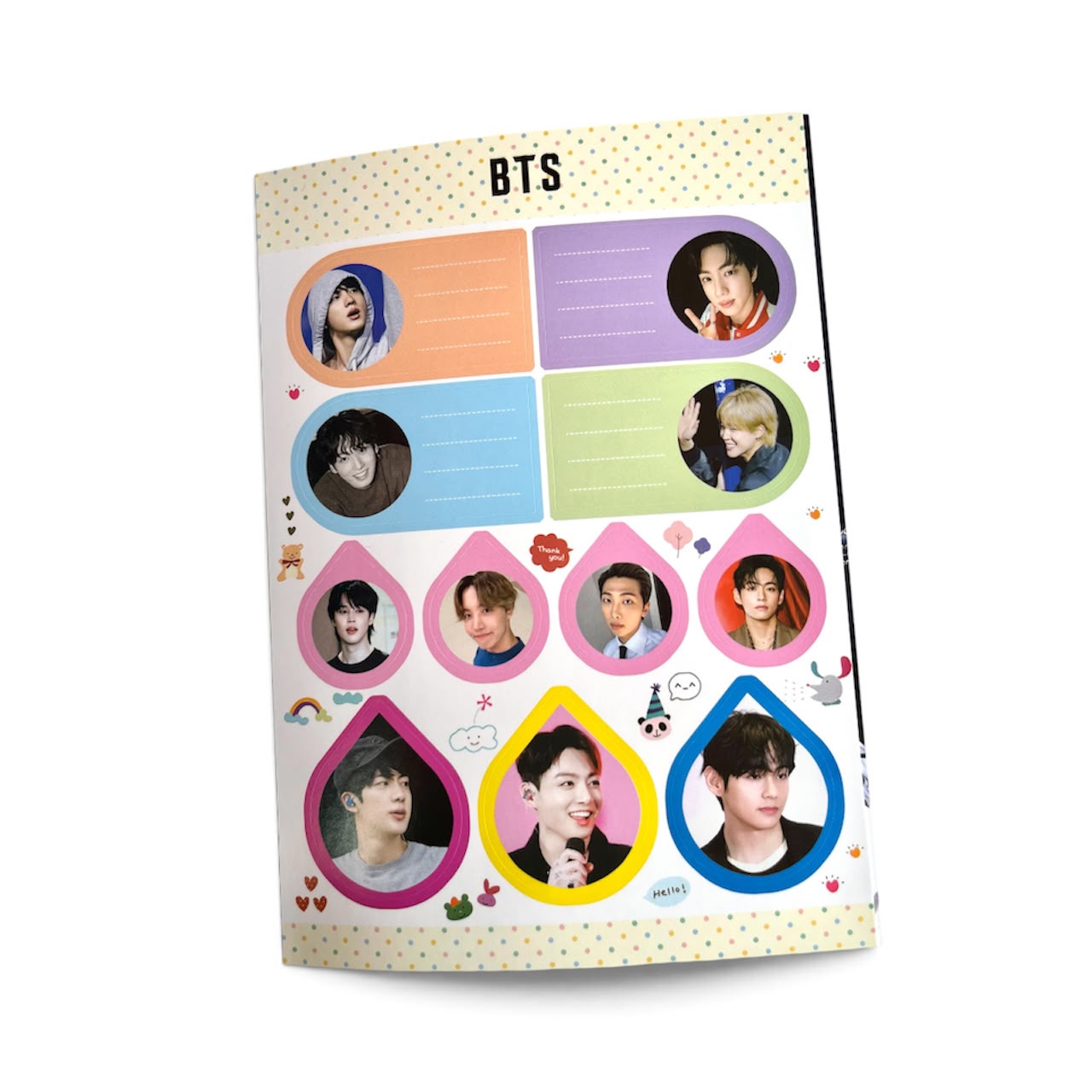 BTS Sticker Book