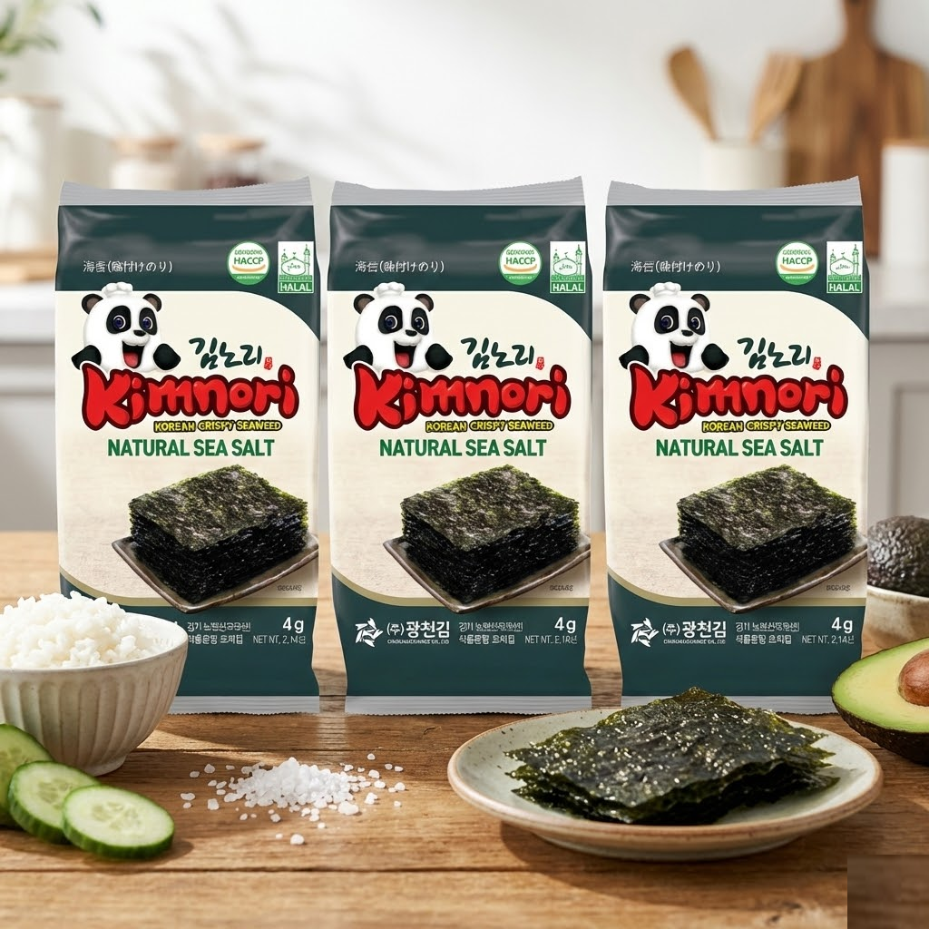Snack de Alga Coreana Premium Kimnori (Tradicional)
