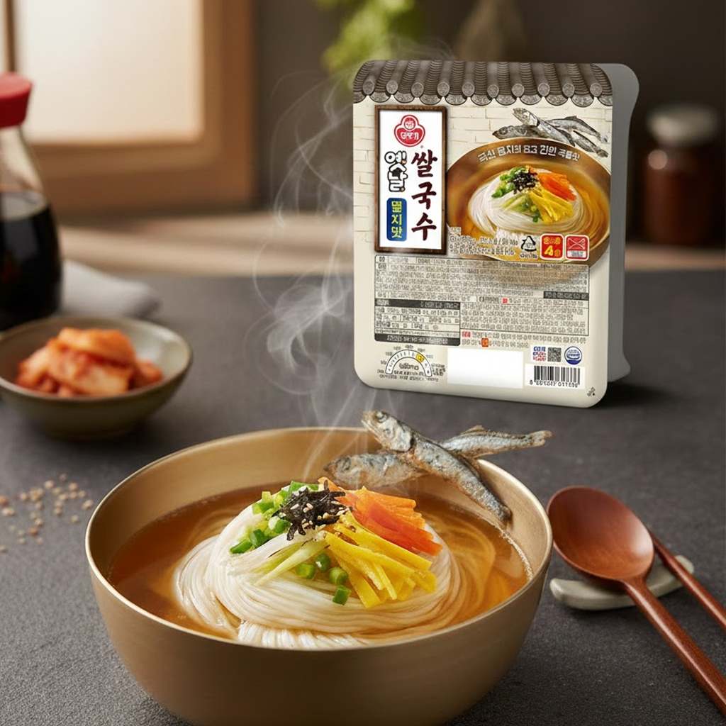 Ramen Yetnal sabor a Anchoa (Fideos de Arroz)