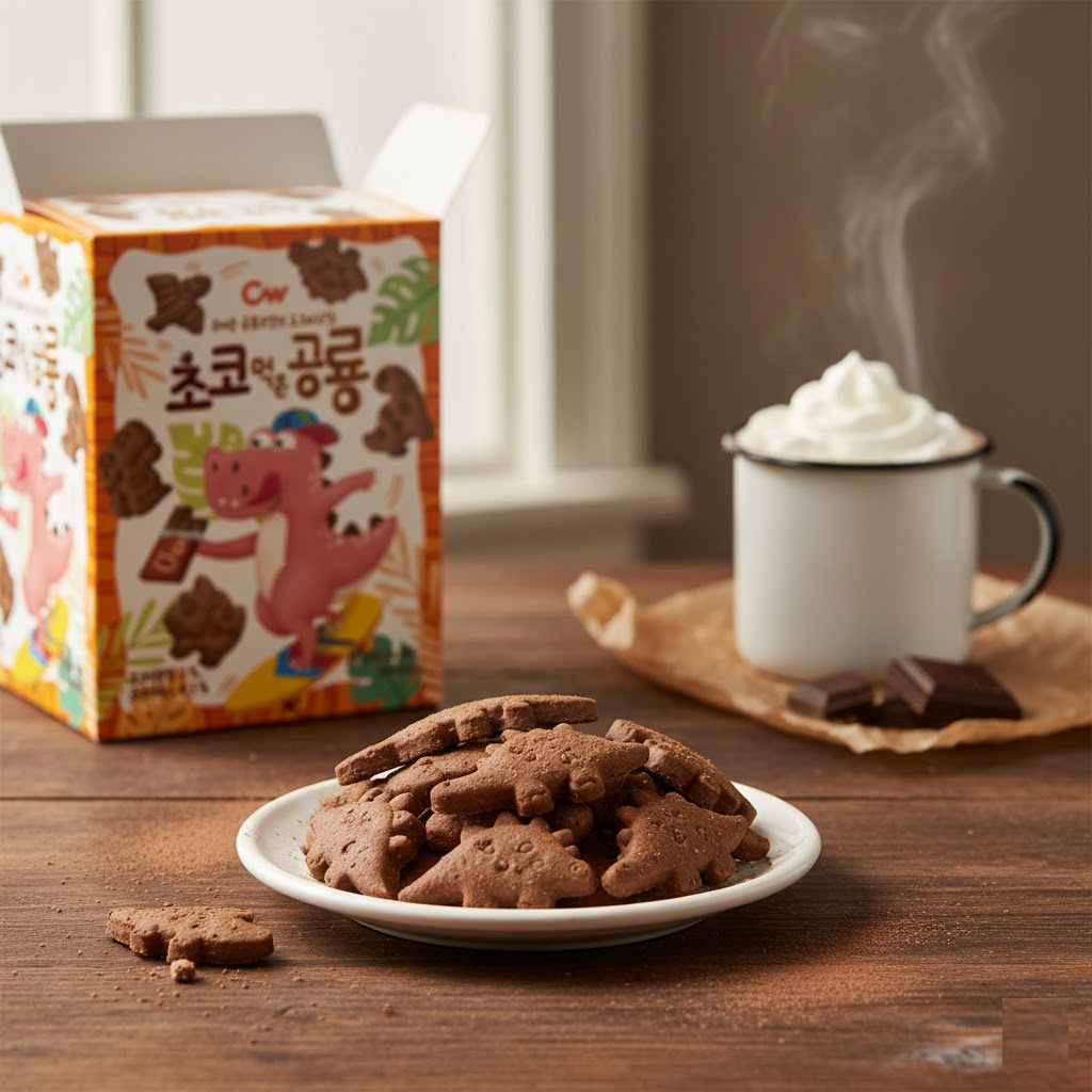 Dino Cookies (Chocolate)