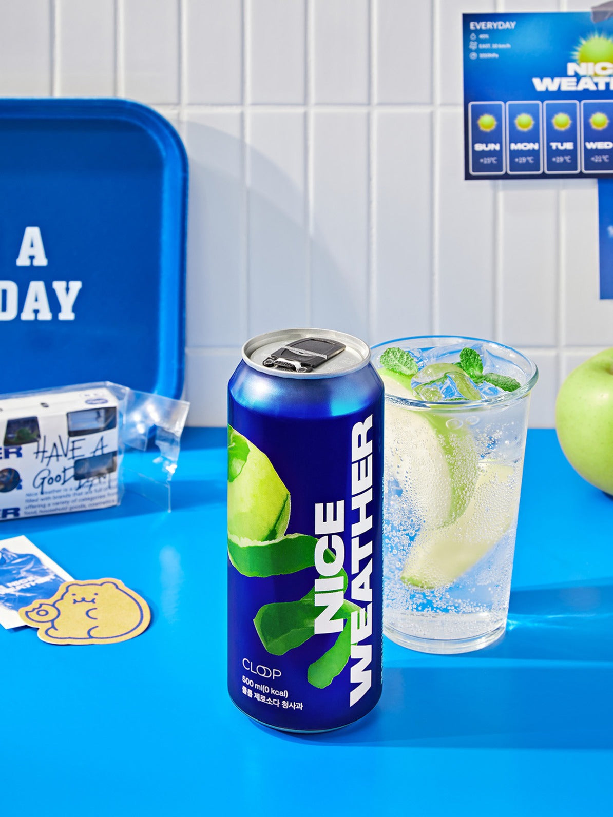 Bebida Zero Soda (Manzana Verde)