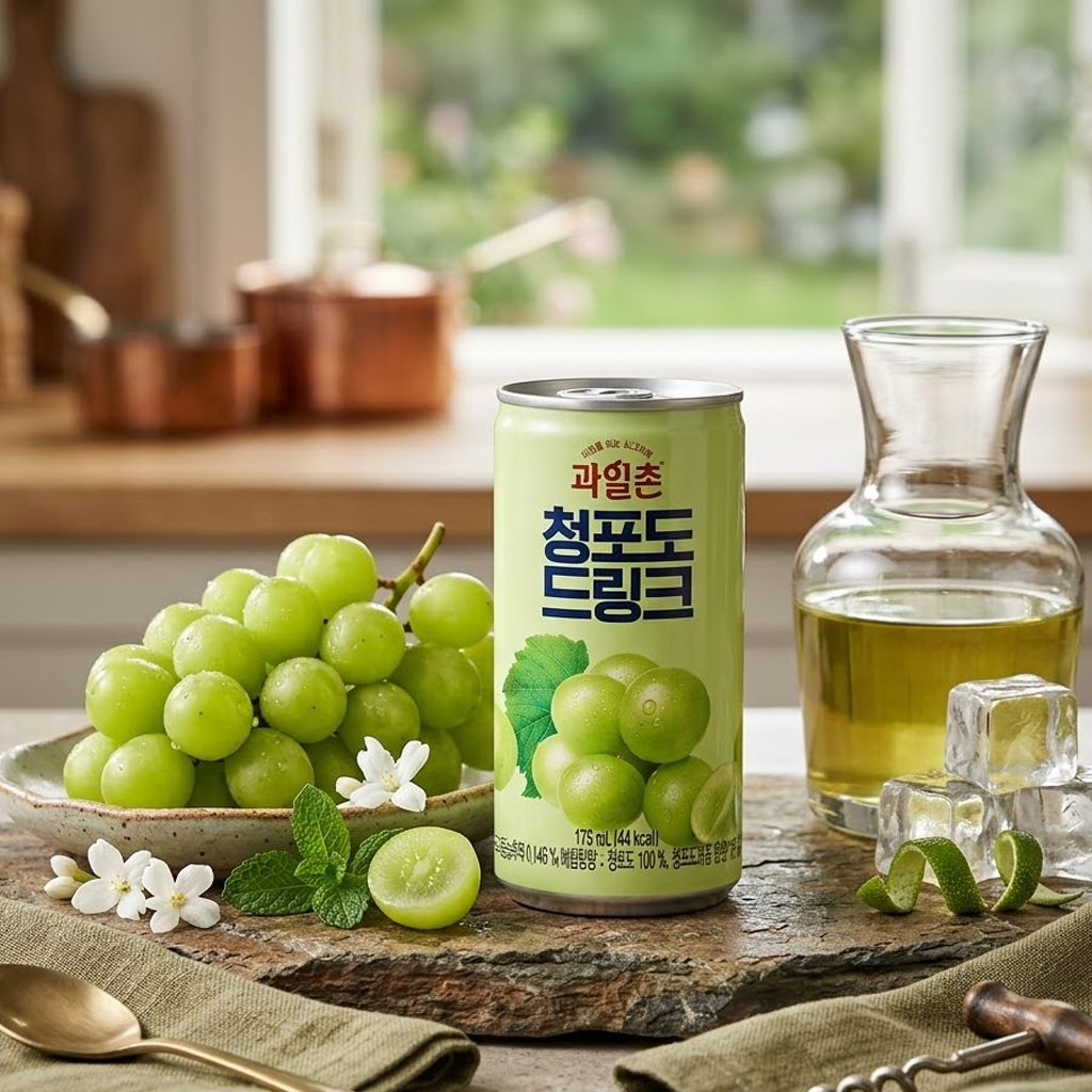 Jugo Coreano Haitai (Uva Verde)
