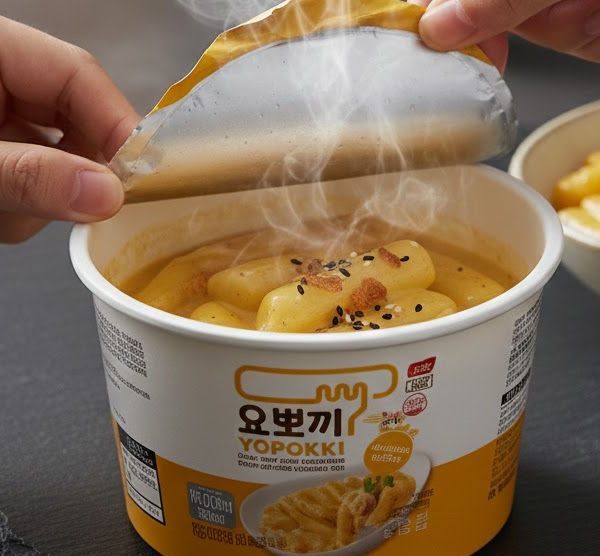 Yopokki Tteokbokki (Mantequilla y Cebolla) 210g