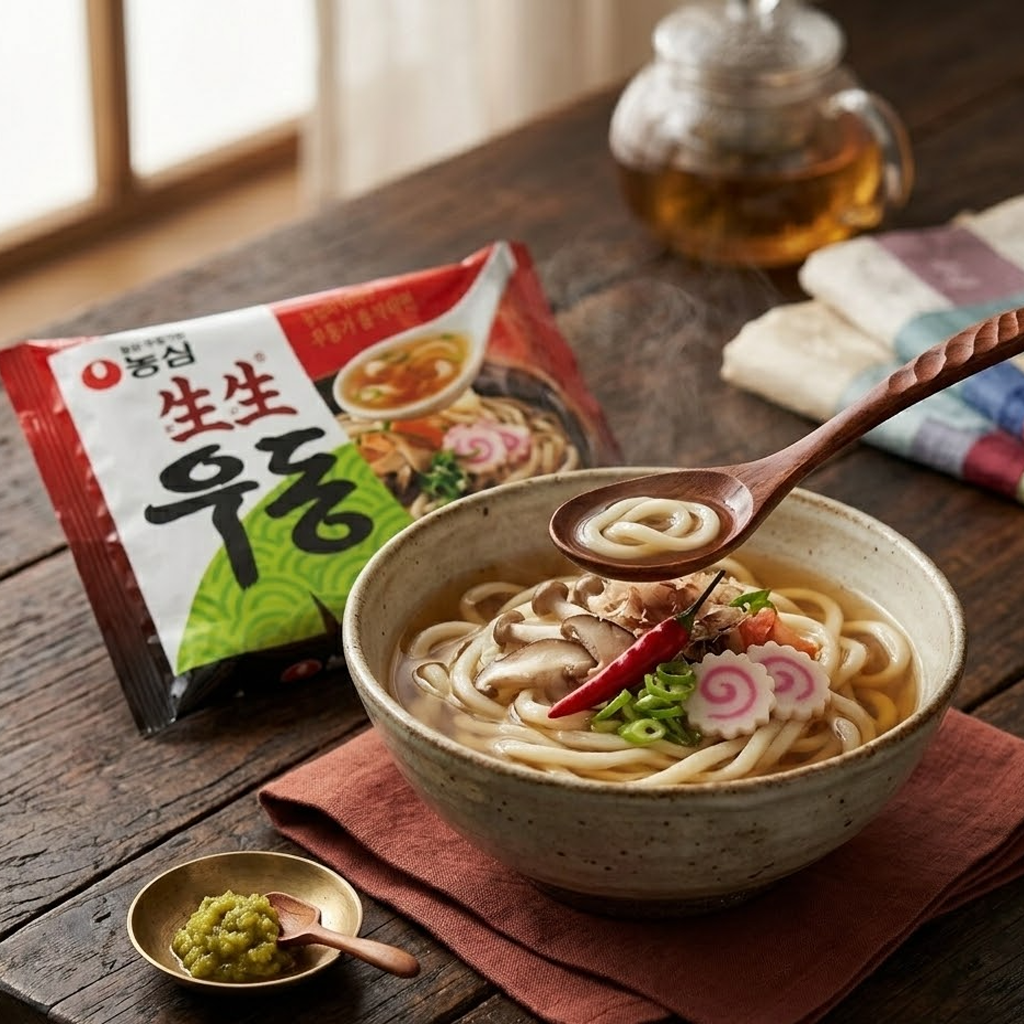 Ramen Nongshim Udon (Estilo Coreano)