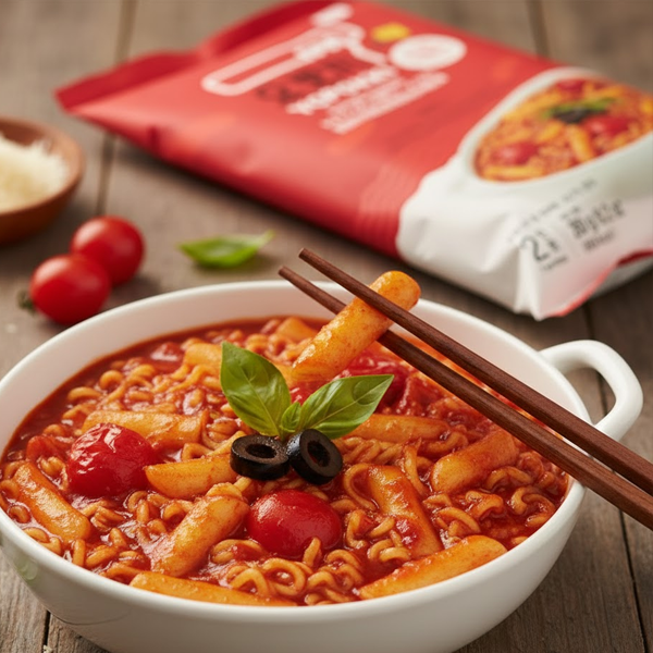 Yopokki Rapokki Tteok+Ramen (Tomato)-2Porción