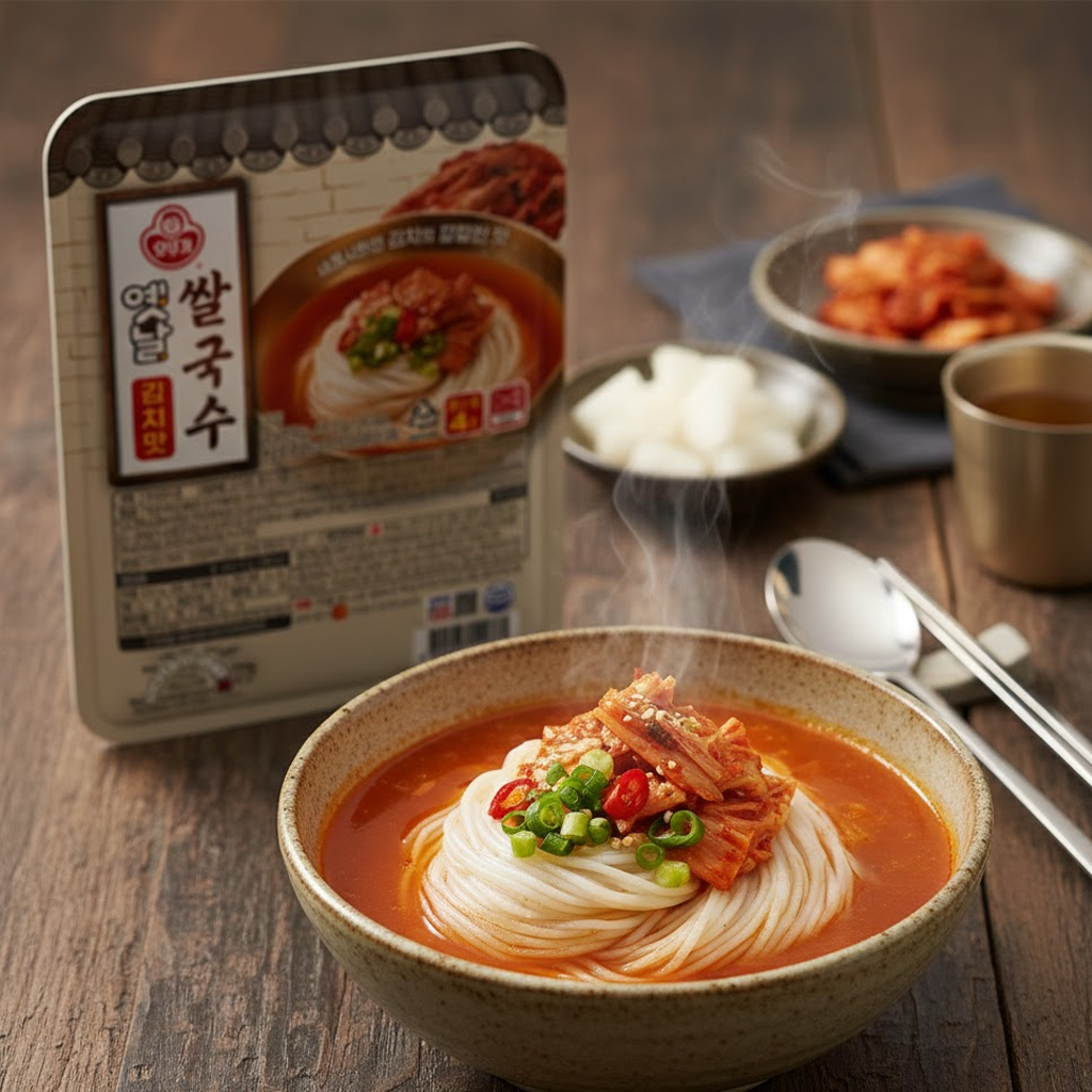 Ramen Yetnal sabor a Kimchi (Fideos de Arroz)