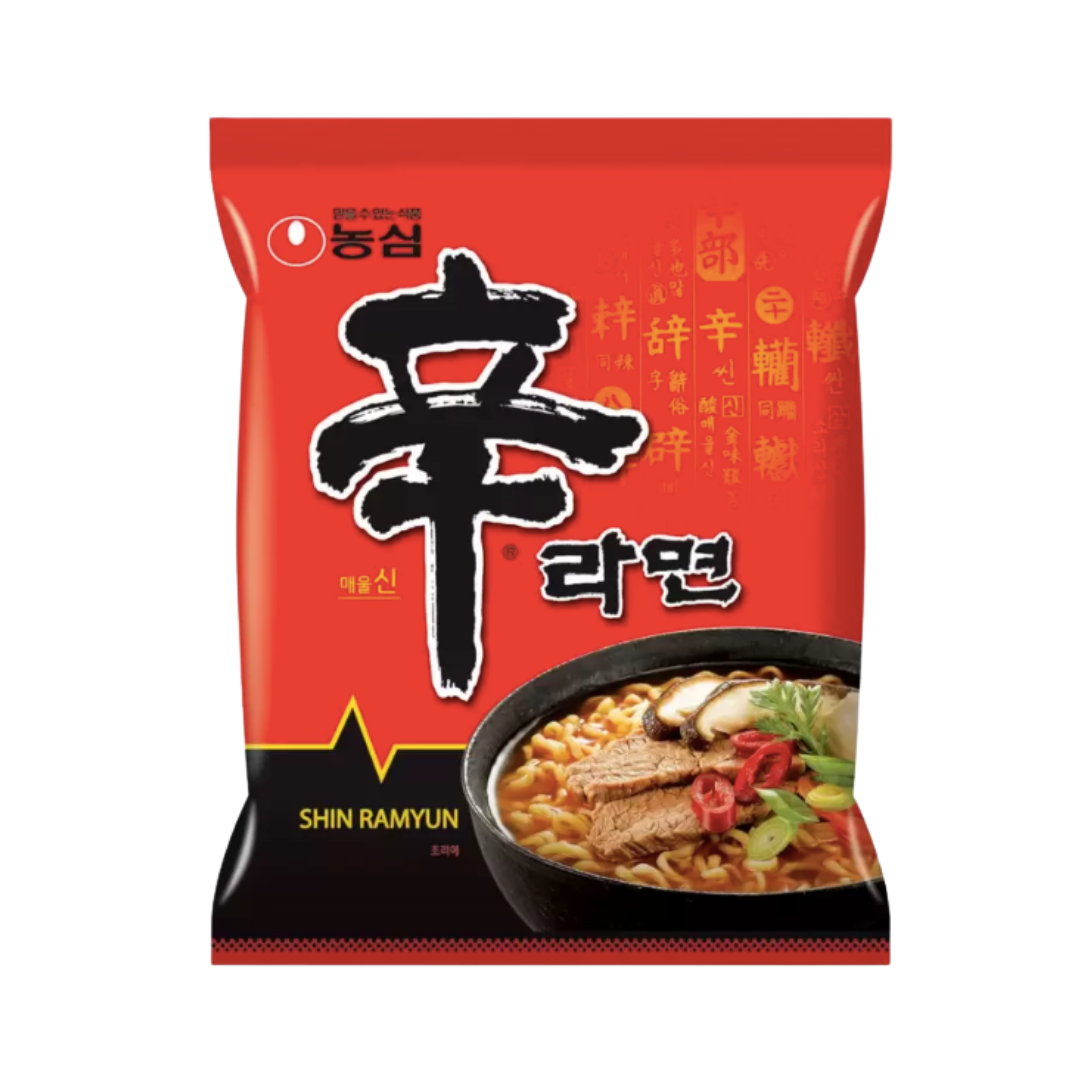 🍜🌶Ramen Shin 120g, Sabor picante a carne de res con verduras – SEULMARKET